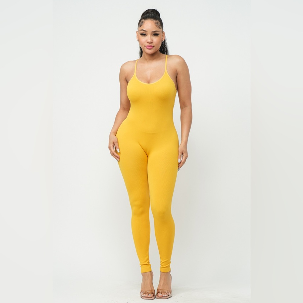 Yellow Body Suit